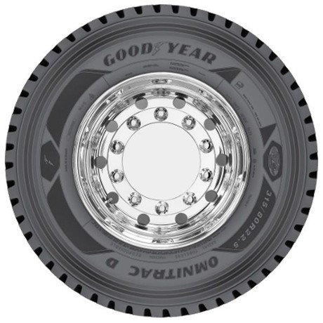 GOODYEAR 13R22.5 OMNITRAC D 156/150K 3P